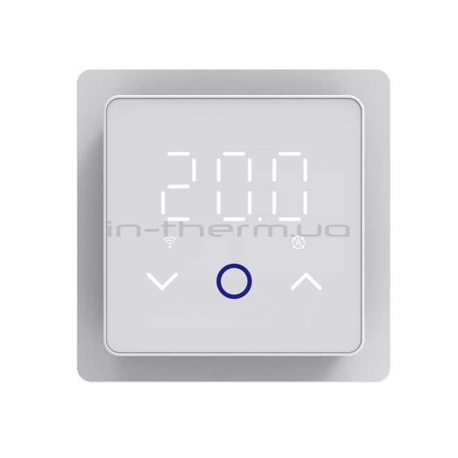 Программируемый терморегулятор для теплого пола In-Therm PT 029 WHITE