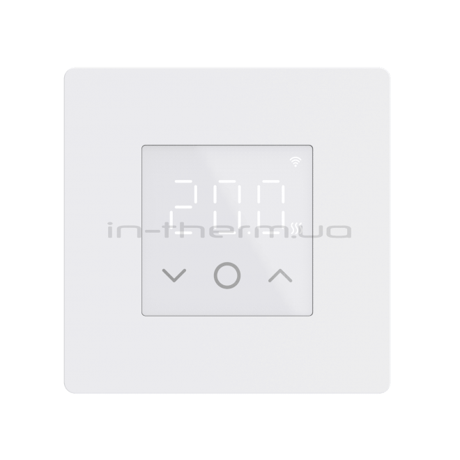 Программируемый терморегулятор для теплого пола In-Therm PT 030 SL WHITE