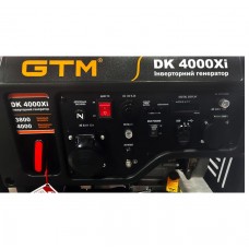 Генератор инверторный GTM DK4000Xi 3.8 кВт