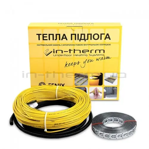 Кабельный тёплый пол Кабельный теплый пол в стяжку  In-Therm ADSV 20/1080 Вт 5,3 м кв.