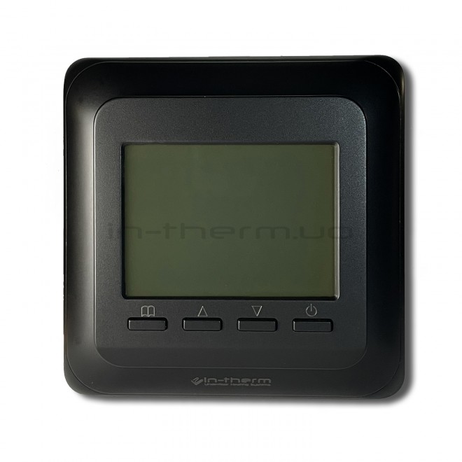 Программируемый терморегулятор для теплого пола In-therm WL51 BLACK