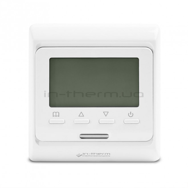 Программируемый терморегулятор для теплого пола In-Therm Е 51 WHITE 