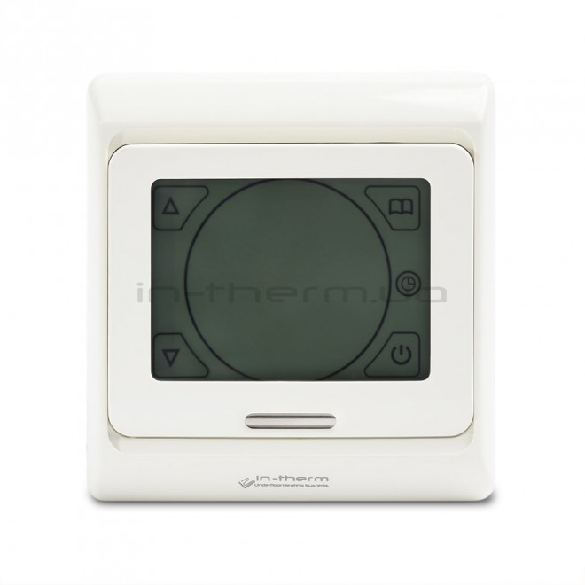 Программируемый терморегулятор для теплого пола In-Therm E 91 CREAM
